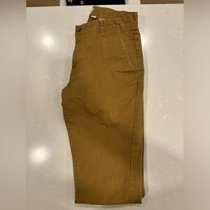 Taylor Stitch - Slim Fit Chinos 31/34 (Unhemmed) Brown